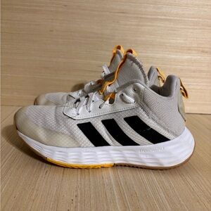 Adidas Kids Running Shoes - White and Black